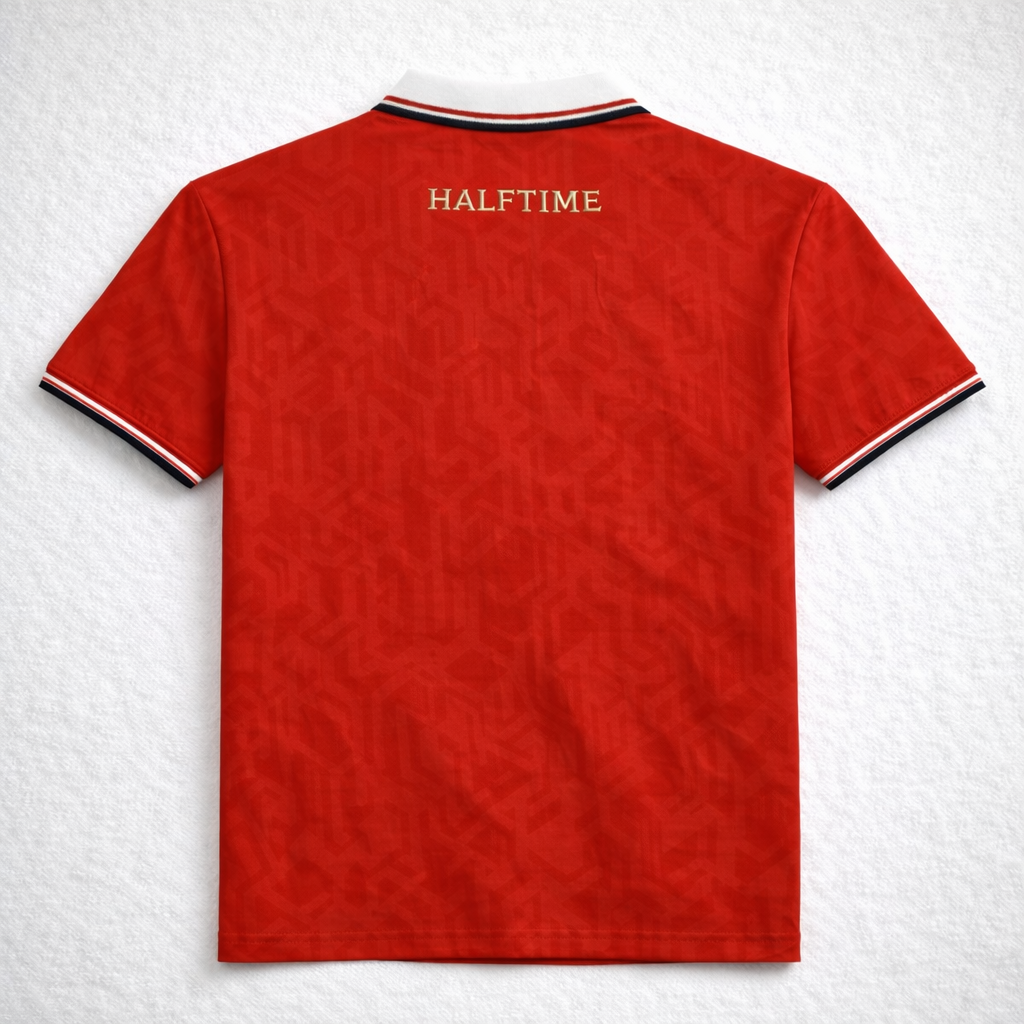 HALFTIME Red Polo Shirt