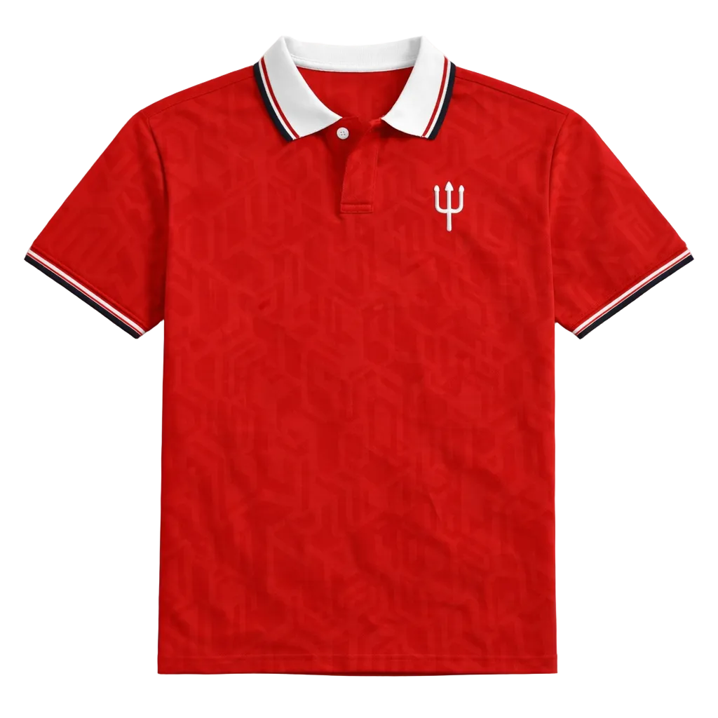 HALFTIME Red Polo Shirt